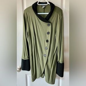 Super cute mid-weight sweater jacket